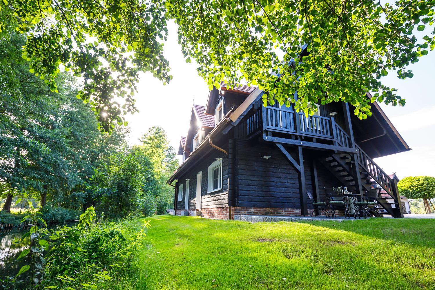 Spreewald Chalet Wohnung Spreeblick Kolonie  Eksteriør billede